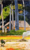 Gauguin, Paul - Cabin under the Trees